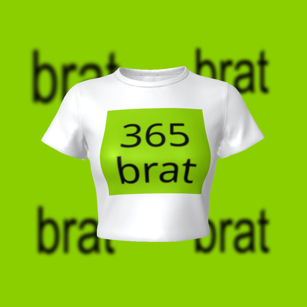 365 brat Fitted Baby Tee