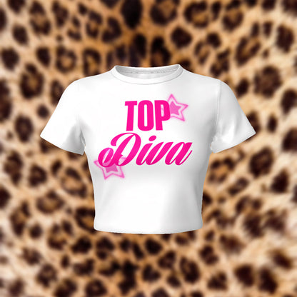 TOP Diva Fitted Baby Tee