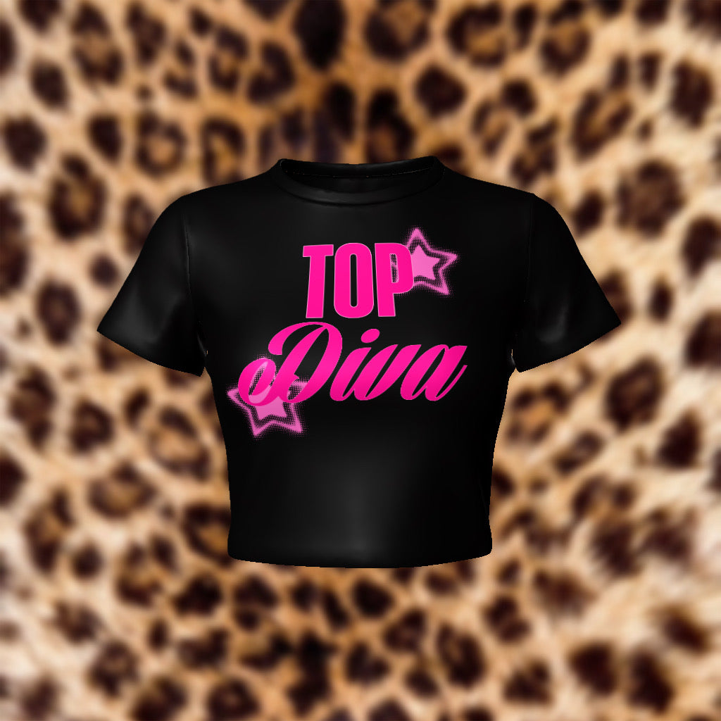 TOP Diva Fitted Baby Tee