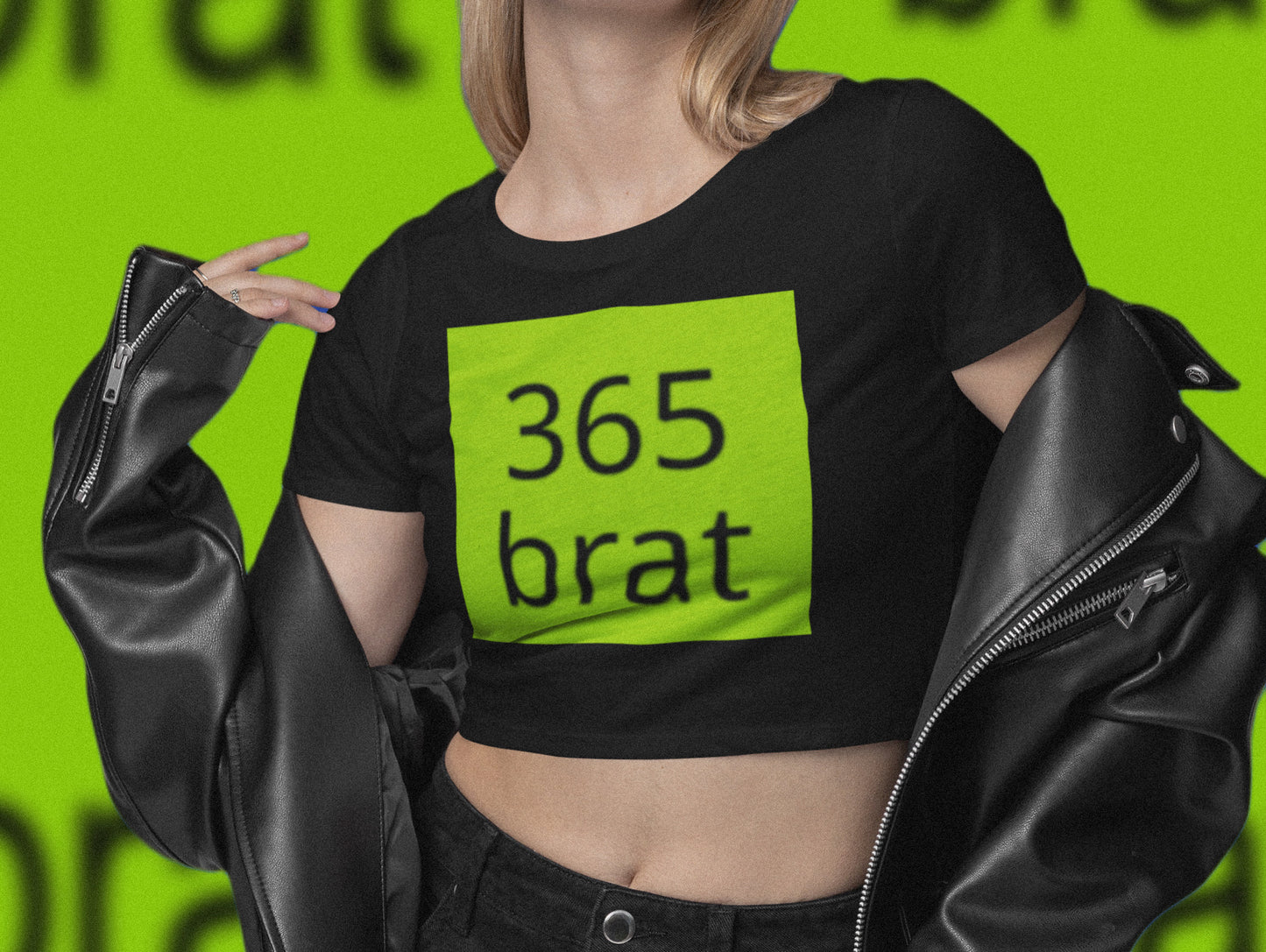 365 brat Fitted Baby Tee