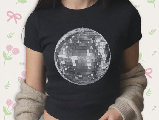 Disco Ball Baby Tee